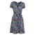 Front - Mountain Warehouse Womens/Ladies Santorini Animal Print Jersey Wrap Dress