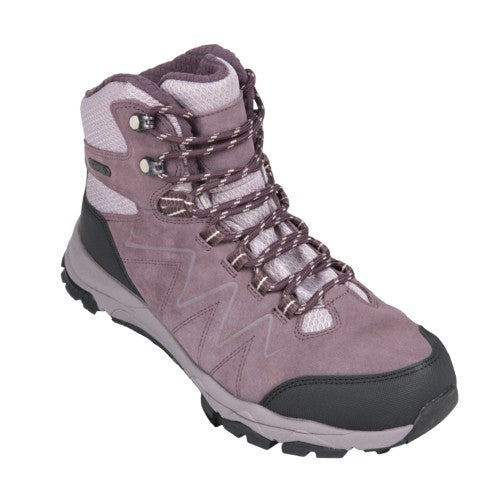 Front - Mountain Warehouse Womens/Ladies Ortler Suede Walking Boots