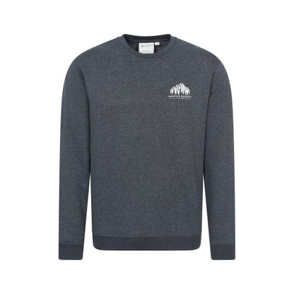 Front - Mountain Warehouse Mens Adventure Graphic Sweatshirt