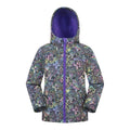 Front - Mountain Warehouse Childrens/Kids Exodus Water Resistant Soft Shell Jacket