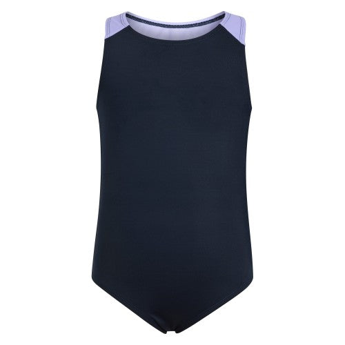 Front - Mountain Warehouse Girls Sporty One Piece Swimsuit