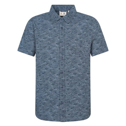 Front - Mountain Warehouse Mens Preston Illustration Shirt