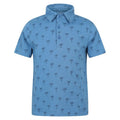 Front - Mountain Warehouse Childrens/Kids Printed Polo Shirt