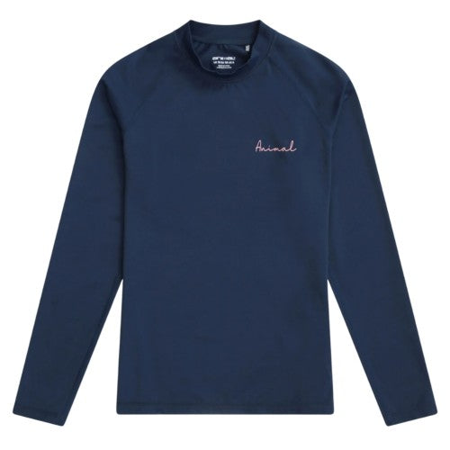 Front - Animal Womens/Ladies Lillie Long-Sleeved Rash Top