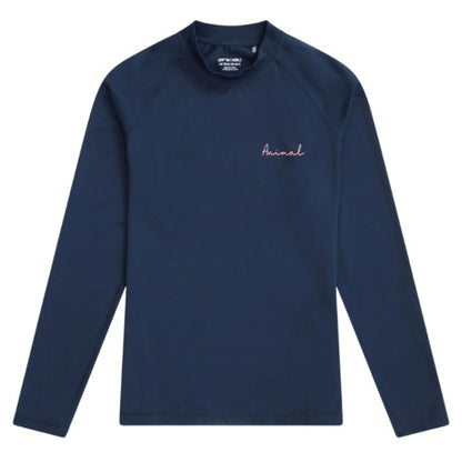 Front - Animal Womens/Ladies Lillie Long-Sleeved Rash Top