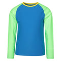 Front - Mountain Warehouse Childrens/Kids Long-Sleeved Rash Top