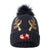 Front - Mountain Warehouse Womens/Ladies Reindeer Sequins Beanie