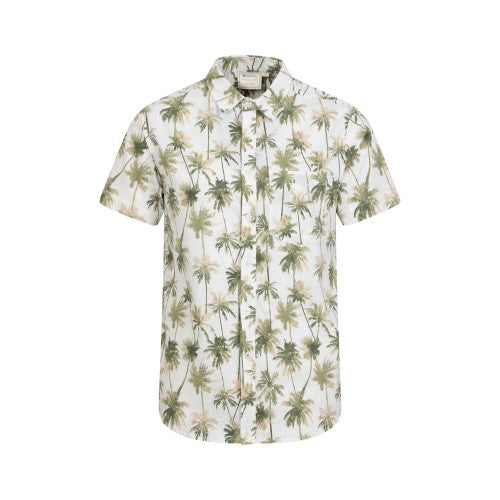 Front - Mountain Warehouse Mens Hawaiian Short-Sleeved Shirt