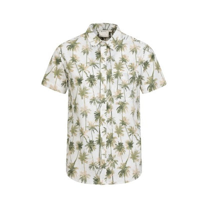 Front - Mountain Warehouse Mens Hawaiian Short-Sleeved Shirt
