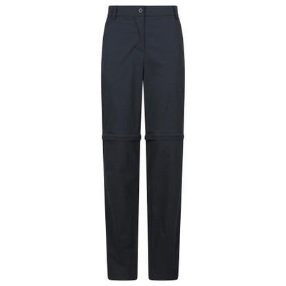 Front - Mountain Warehouse Womens/Ladies Delta Stretch Zip-Off Trousers