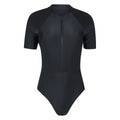 Front - Mountain Warehouse Womens/Ladies Surfer Short-Sleeved One Piece Swimsuit