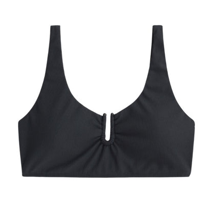 Front - Animal Womens/Ladies Florence Ribbed Bikini Top