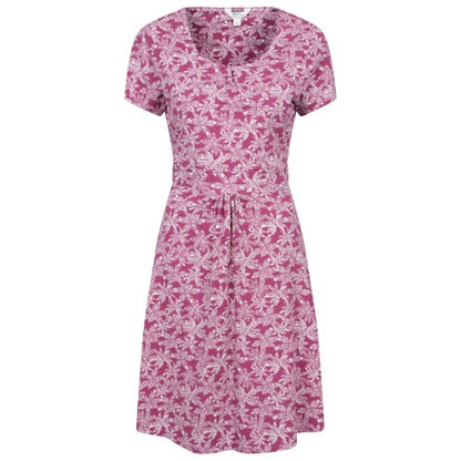 Front - Mountain Warehouse Womens/Ladies Orchid Patterned UV Protection Dress