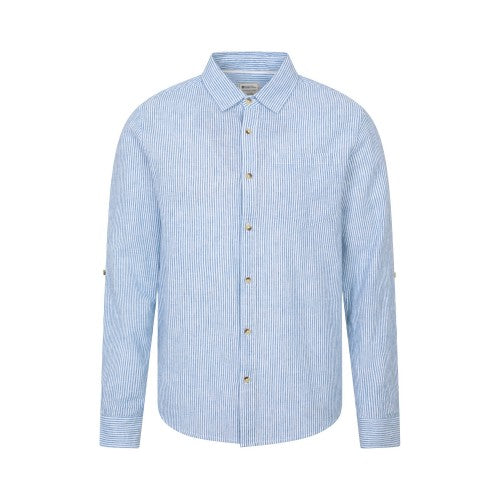 Front - Mountain Warehouse Mens Lowe Stripe Shirt