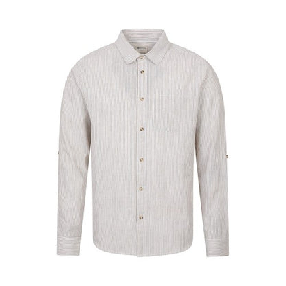 Front - Mountain Warehouse Mens Lowe Stripe Shirt