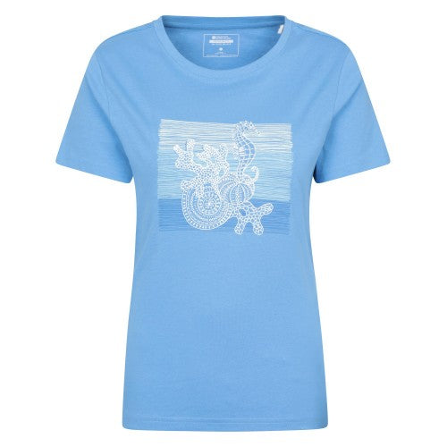 Front - Mountain Warehouse Womens/Ladies Seahorse T-Shirt