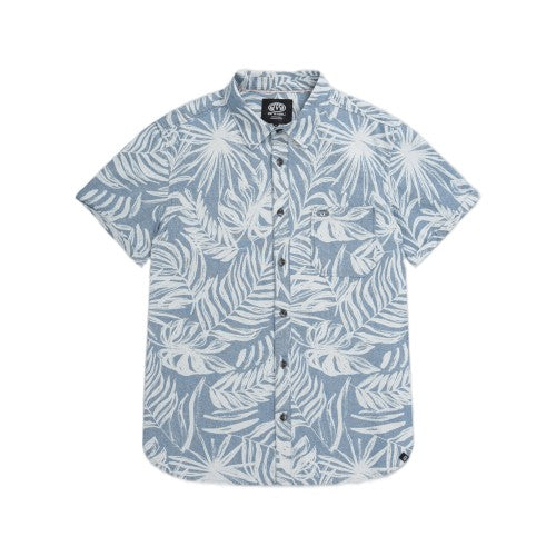Front - Animal Mens Jamie Hibiscus Organic Shirt