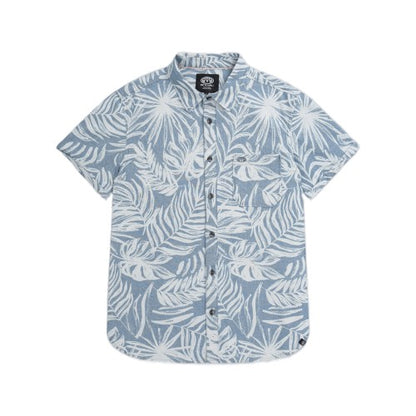 Front - Animal Mens Jamie Hibiscus Organic Shirt