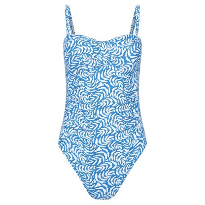 Front - Mountain Warehouse Womens/Ladies Resort Printed Tummy Control One Piece Swimsuit