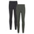 Front - Mountain Warehouse Womens/Ladies Cotton Blend Leggings (Pack of 2)
