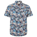 Front - Mountain Warehouse Mens Tropical Floral Short-Sleeved Shirt