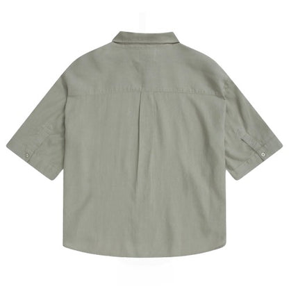 Front - Animal Womens/Ladies Nova Linen Shirt