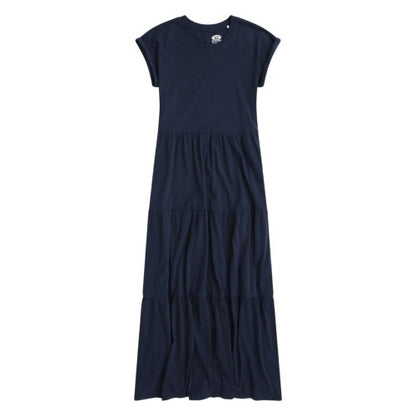 Front - Animal Womens/Ladies Tiered Jersey Maxi Dress