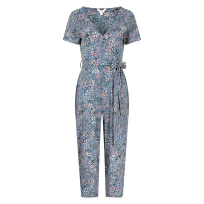 Front - Mountain Warehouse Womens/Ladies Santorini Floral Wrap Jumpsuit