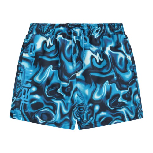 Front - Animal Childrens/Kids Jed Marble Swirl Boardshorts