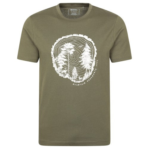 Front - Mountain Warehouse Mens Off The Beaten Track T-Shirt