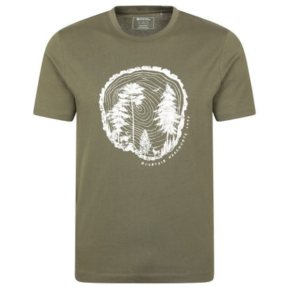 Front - Mountain Warehouse Mens Off The Beaten Track T-Shirt