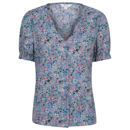 Front - Mountain Warehouse Womens/Ladies Cannes Button Top