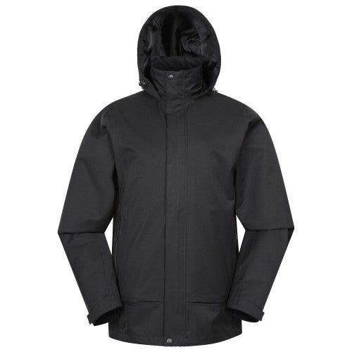 Front - Mountain Warehouse Mens Shale Waterproof Jacket