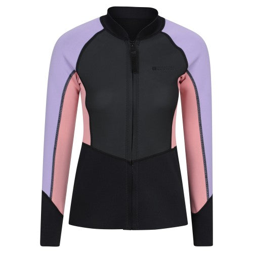Front - Mountain Warehouse Womens/Ladies Lamorna Long-Sleeved Rash Guard
