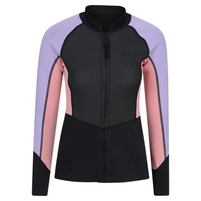 Front - Mountain Warehouse Womens/Ladies Lamorna Long-Sleeved Rash Guard