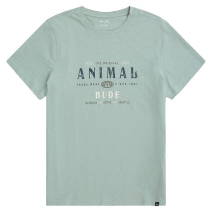 Front - Animal Mens Jacob Bude Logo T-Shirt