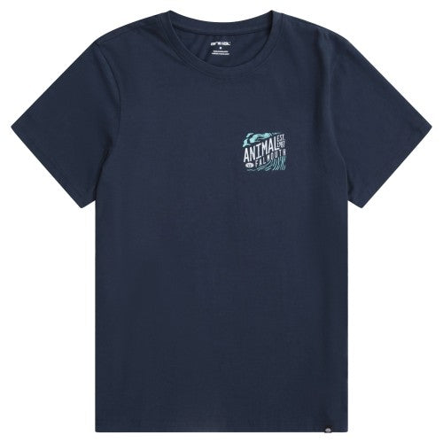 Front - Animal Mens Jacob Falmouth T-Shirt