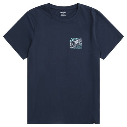 Front - Animal Mens Jacob Falmouth T-Shirt
