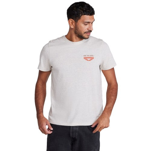 Front - Animal Mens Jacob Relaxed Fit T-Shirt