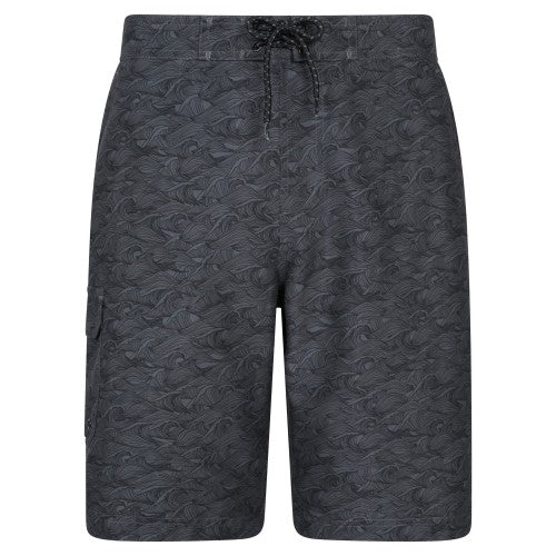Front - Mountain Warehouse Mens Ocean Wave Boardshorts