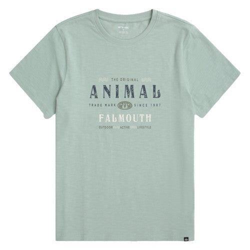 Front - Animal Mens Jacob Falmouth T-Shirt