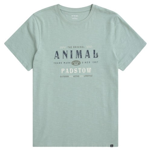 Front - Animal Mens Jacob Padstow T-Shirt