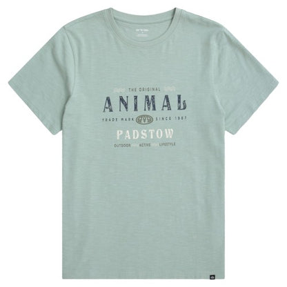 Front - Animal Mens Jacob Padstow T-Shirt