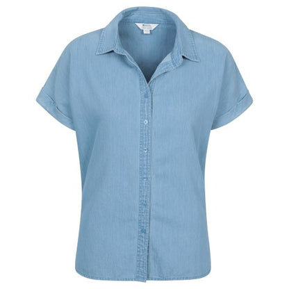 Front - Mountain Warehouse Womens/Ladies Palm Plain Shirt