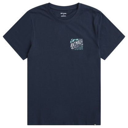 Front - Animal Mens Jacob Padstow Rising Sun T-Shirt