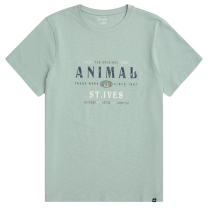 Front - Animal Mens Jacob St Ives T-Shirt