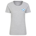 Front - Mountain Warehouse Womens/Ladies Scotland Printed T-Shirt
