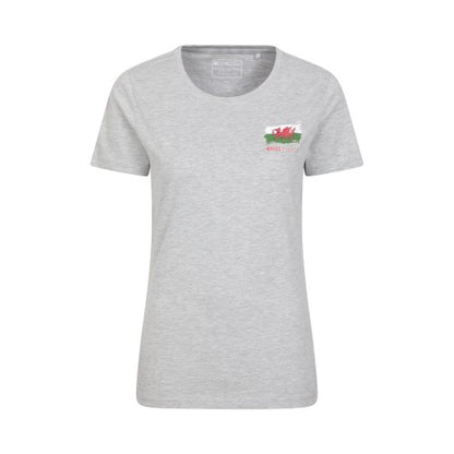 Front - Mountain Warehouse Womens/Ladies Wales T-Shirt