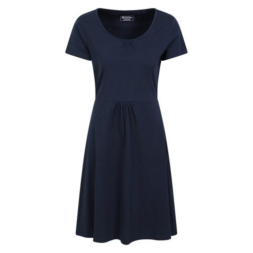 Front - Mountain Warehouse Womens/Ladies Essentials Lora Plain Skater Dress