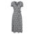 Front - Mountain Warehouse Womens/Ladies Santorini Peacock Feather Midi Wrap Dress
